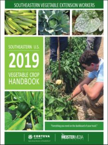 Cover photo for Southeastern Vegetable Crop Handbook 2019 Is Here!